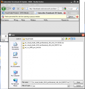 MSDN Downloads Java - Applet UI